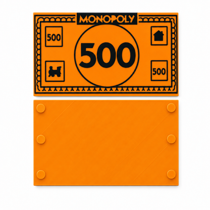 MoneyPoly™ 500 Bill | Tap-To-Pay Credit/Debit Card Holder