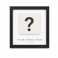 Your Road — Custom Framed 3D Terrain Map